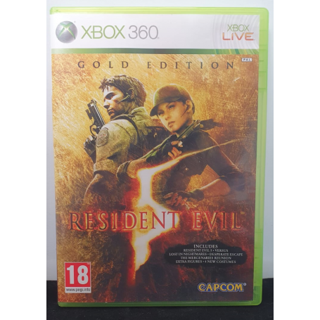 Resident Evil 5 Gold Edition XBOX 360 PALXbox 360 Spellen Partners J€ 8,99 Xbox 360 Spellen Partners