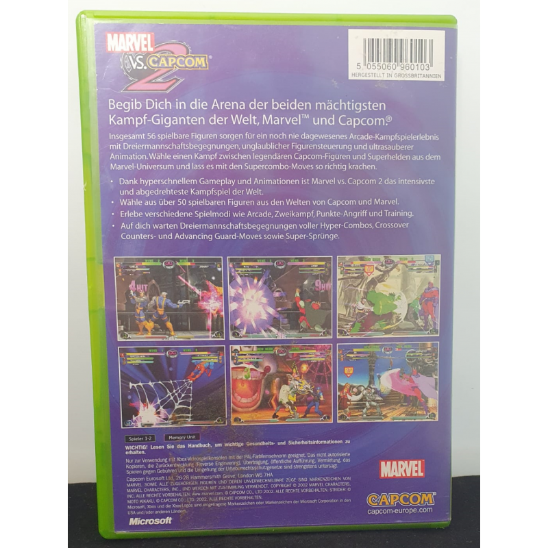 Marvel VS Capcom 2 XBOX GER/PALXbox Spellen Partners J€ 37,99 Xbox Spellen Partners