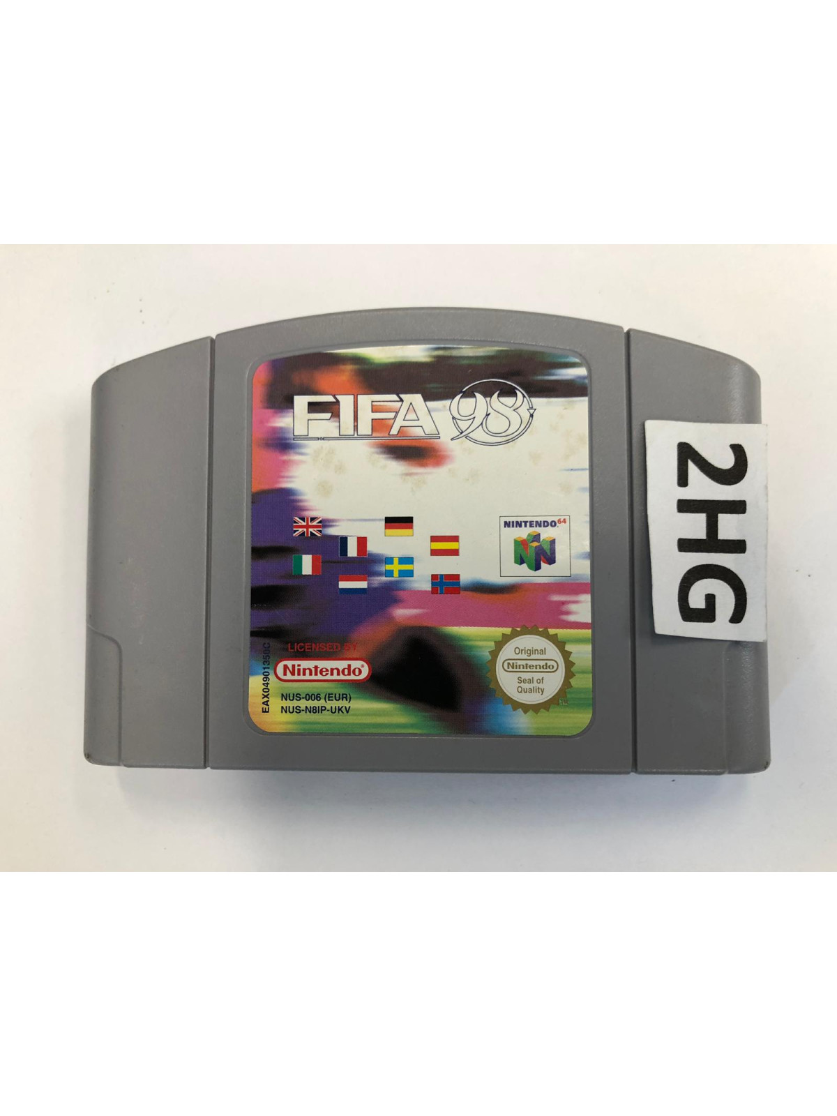 Fifa 98 (losse cassette) - N64Nintendo 64 Losse Spellen NUS-N8IP-UKV€ 4,99 Nintendo 64 Losse Spellen
