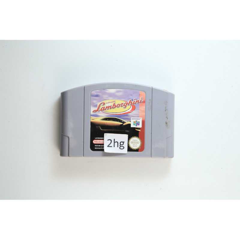Automobili: Lamborghini (losse cassette) - N64Nintendo 64 Losse Spellen NUS-NLCP-EUR€ 4,50 Nintendo 64 Losse Spellen