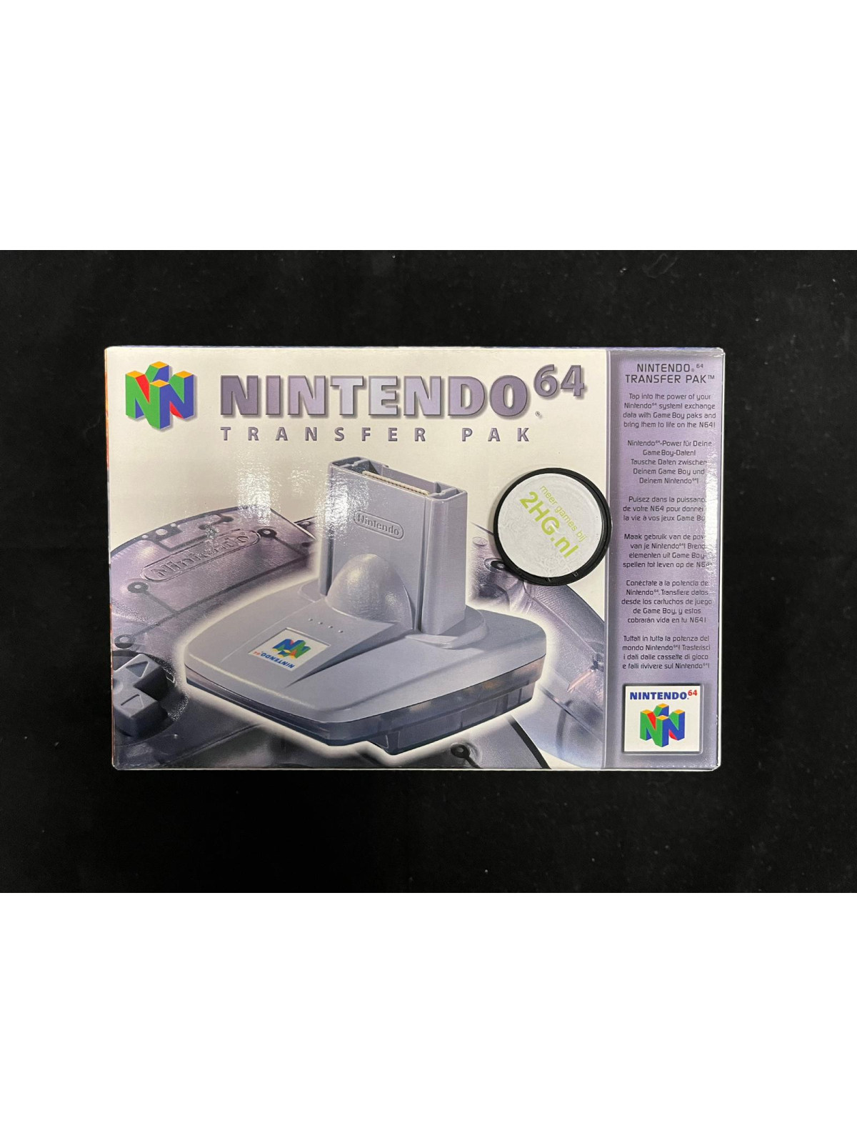 N64 Transfer Pak Boxed