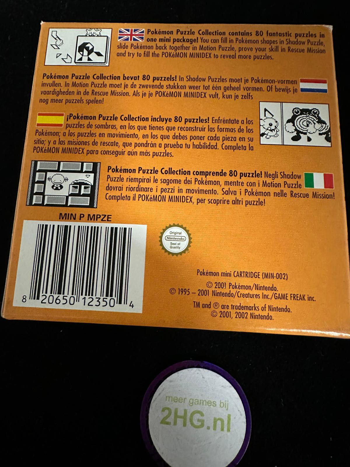 Pokémon Mini Puzzle Collection