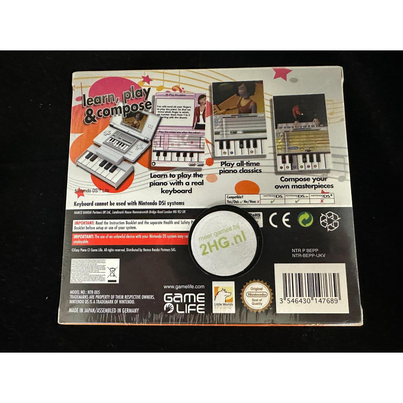 Easy piano Boxed/Sealed - Nintendo DS Kopen Nintendo Spel 2HG