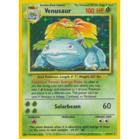BS 015 - Venusaur BS 015 - VenusaurBase Set NL Base Set NL€ 74,99 Base Set NL