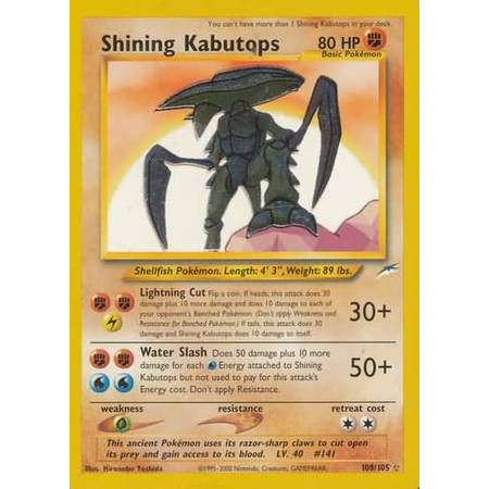 NDE 108 - Shining Kabutops