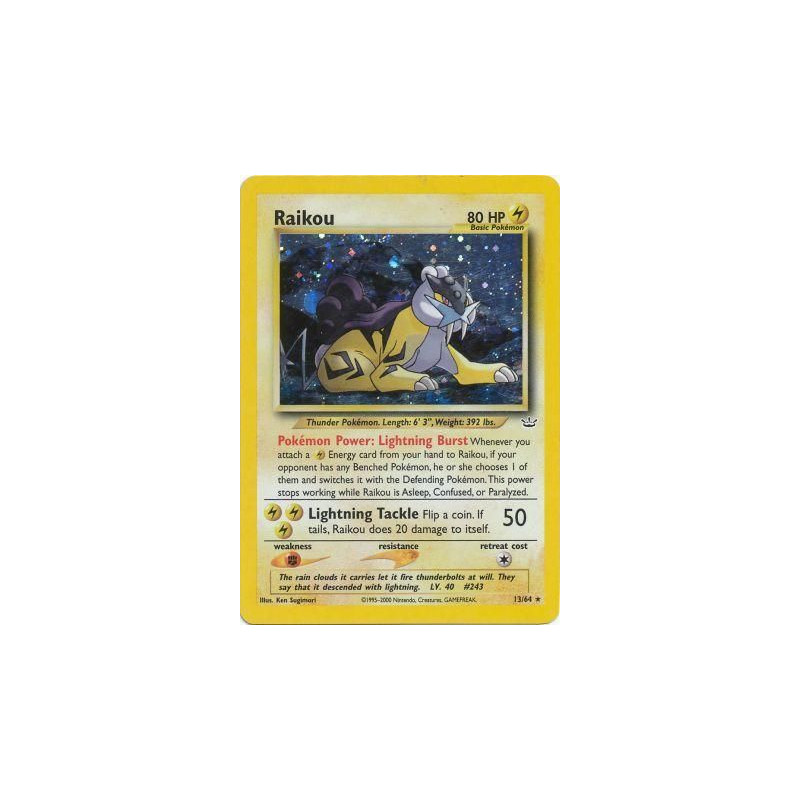 NR 013 - Raikou Neo Revelation  kaufen Pokemon-Karte