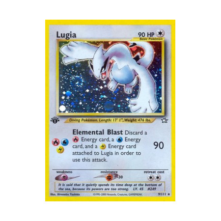 NG 009 - Lugia - 1st Edition