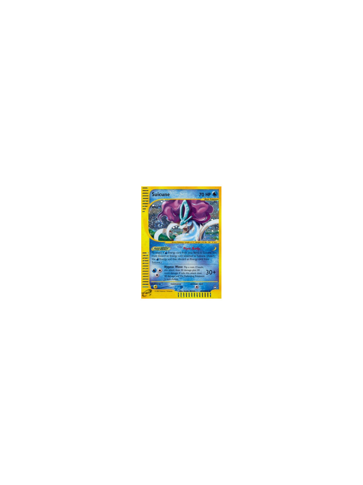 AQ H25 - Suicune Aquapolis  kaufen Pokemon-Karte