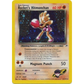 GH 011 - Rocket's Hitmonchan GH 011 - Rocket's Hitmonchan
