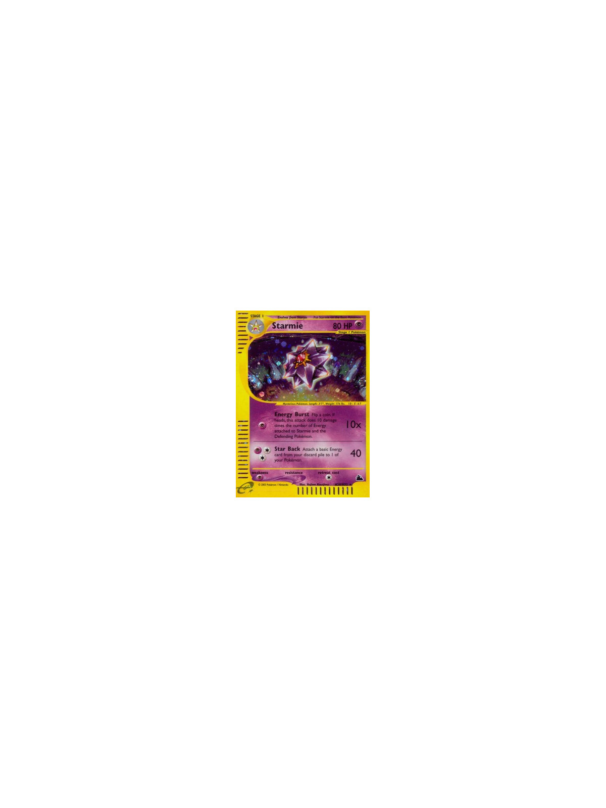 SK H28 - Starmie
