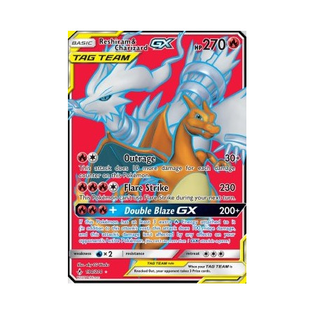UNB 194 - Reshiram & Charizard GX