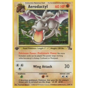 FO 001 - Aerodactyl - Pre Release - 1st Edition FO 001 - Aerodactyl - Pre Release - 1st Edition