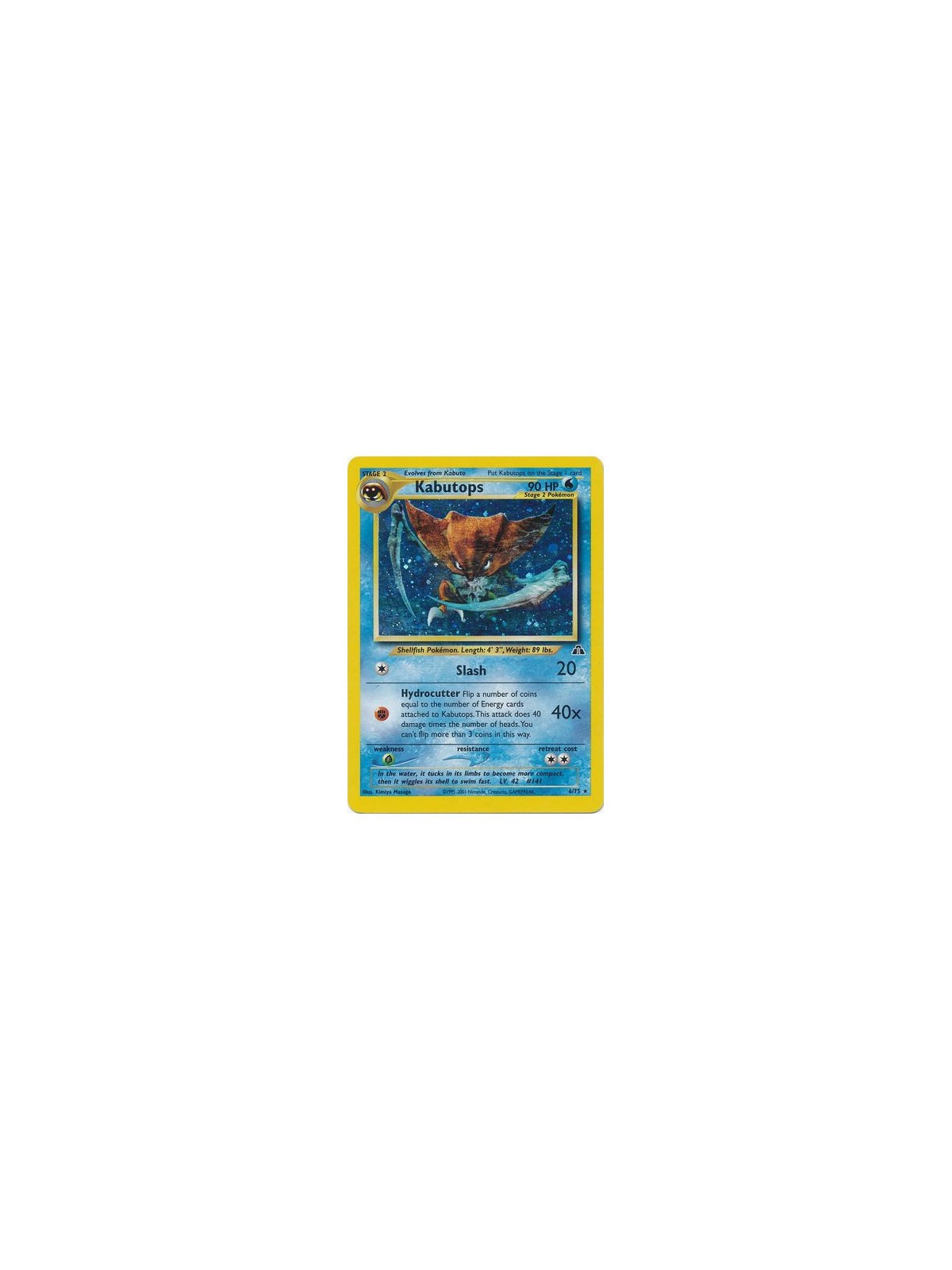NDI 006 - Kabutops Neo Discovery  kaufen Pokemon-Karte