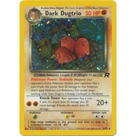 TR 006 - Dark Dugtrio TR 006 - Dark Dugtrio