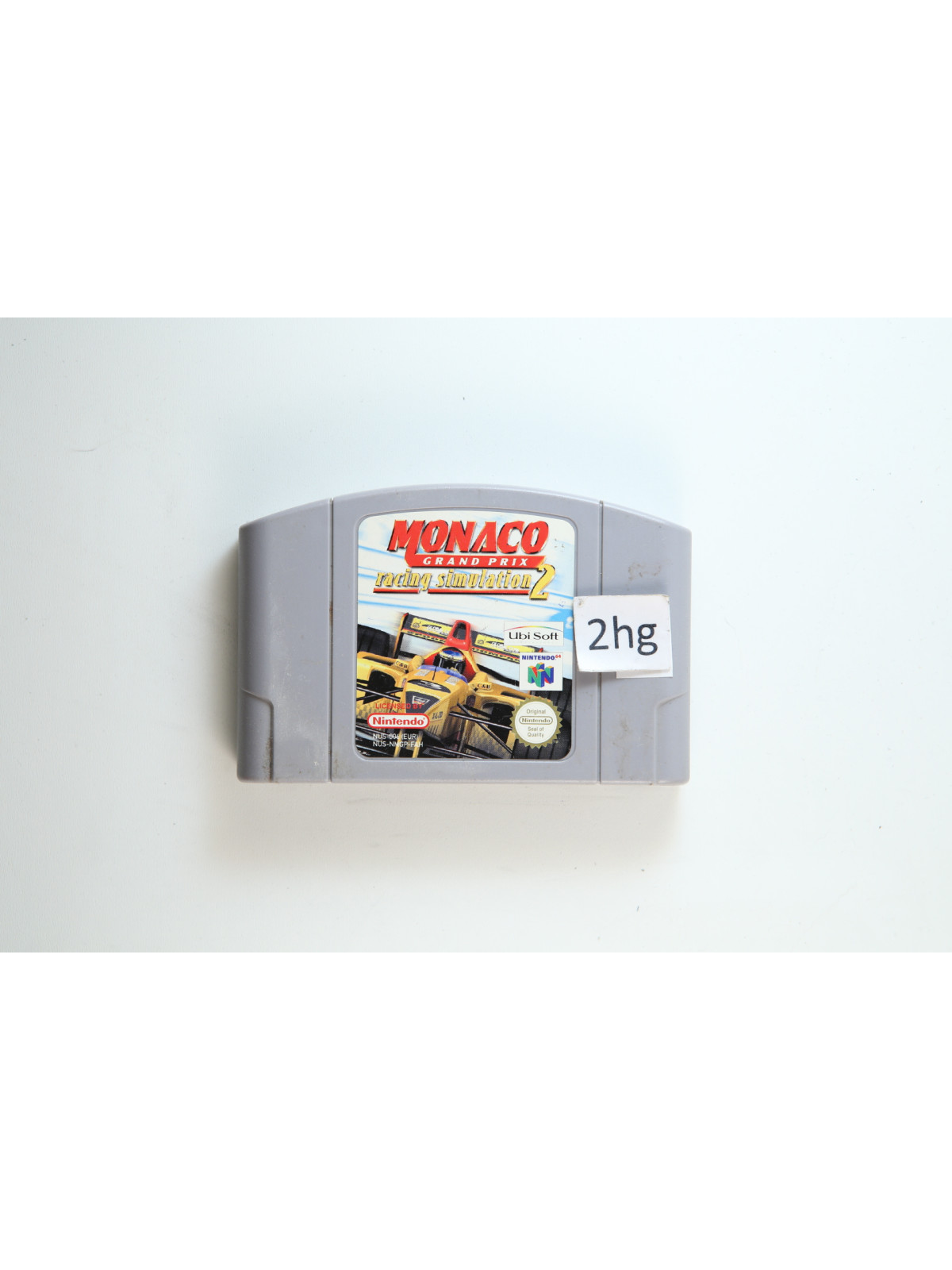 Monaco Grand Prix Racing Simulation 2 (losse cassette) - N64Nintendo 64 Losse Spellen NUS-NMGP-FAH€ 7,50 Nintendo 64 Losse Sp...