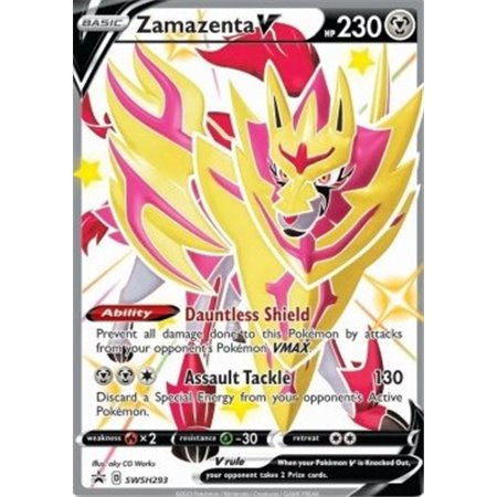 SWSH 293 - Zamazenta VSWSH Black Star Promo's SWSH Black Star Promo€ 2,99 SWSH Black Star Promo's