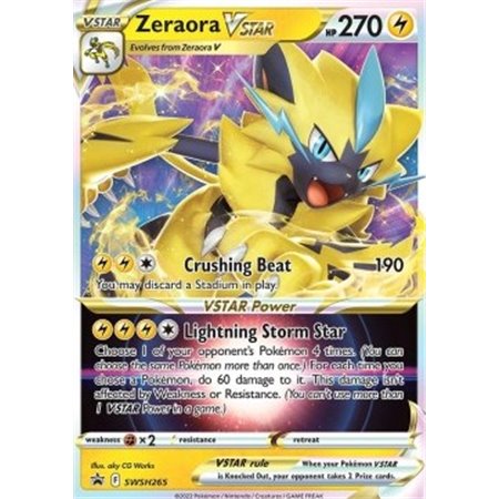 SWSH 265 - Zeraora VSTAR