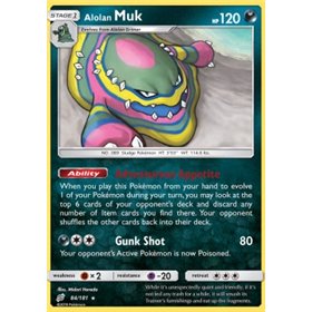 TEU 084 - Alolan Muk - Reverse Holo TEU 084 - Alolan Muk - Reverse Holo