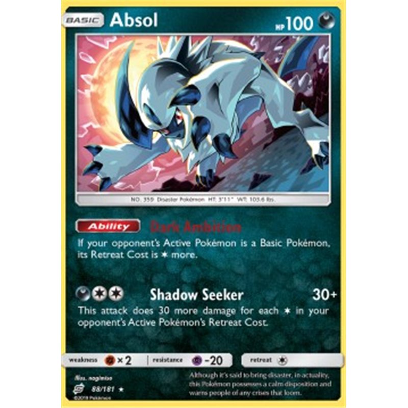 TEU 088 - Absol - Reverse Holo
