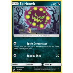 TEU 089 - Spiritomb - Reverse Holo TEU 089 - Spiritomb - Reverse Holo