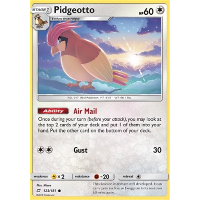 TEU 123 - Pidgeotto