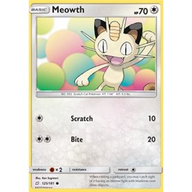 TEU 125 - Meowth TEU 125 - Meowth