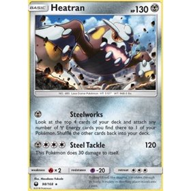 CES 098 - Heatran - Reverse Holo