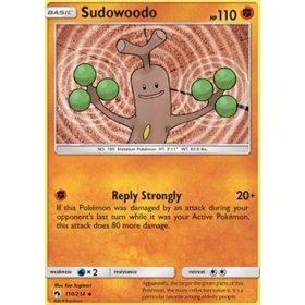 LOT 110 - Sudowoodo  LOT 110 - Sudowoodo