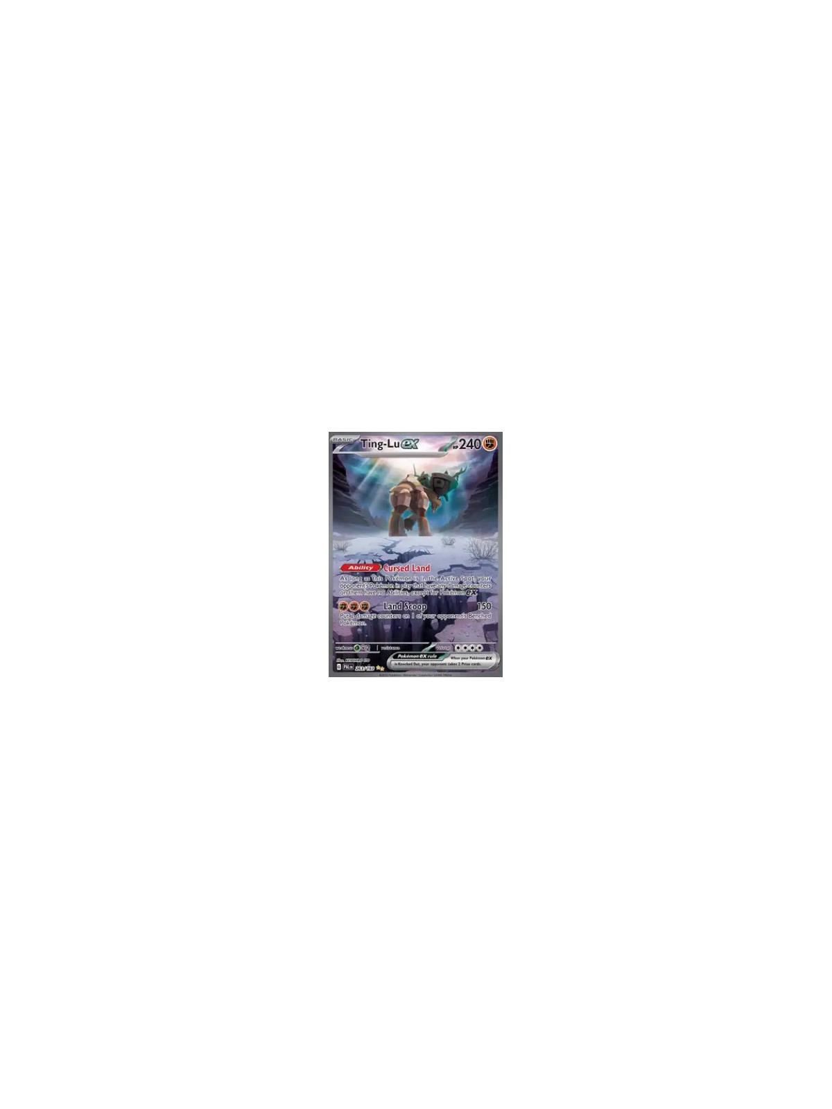 PAL 263 - Ting-Lu exPaldea Evolved Paldea Evolved€ 17,50 Paldea Evolved