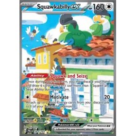 PAL 264 - Squawkabilly ex PAL 264 - Squawkabilly exPaldea Evolved Paldea Evolved€ 14,99 Paldea Evolved