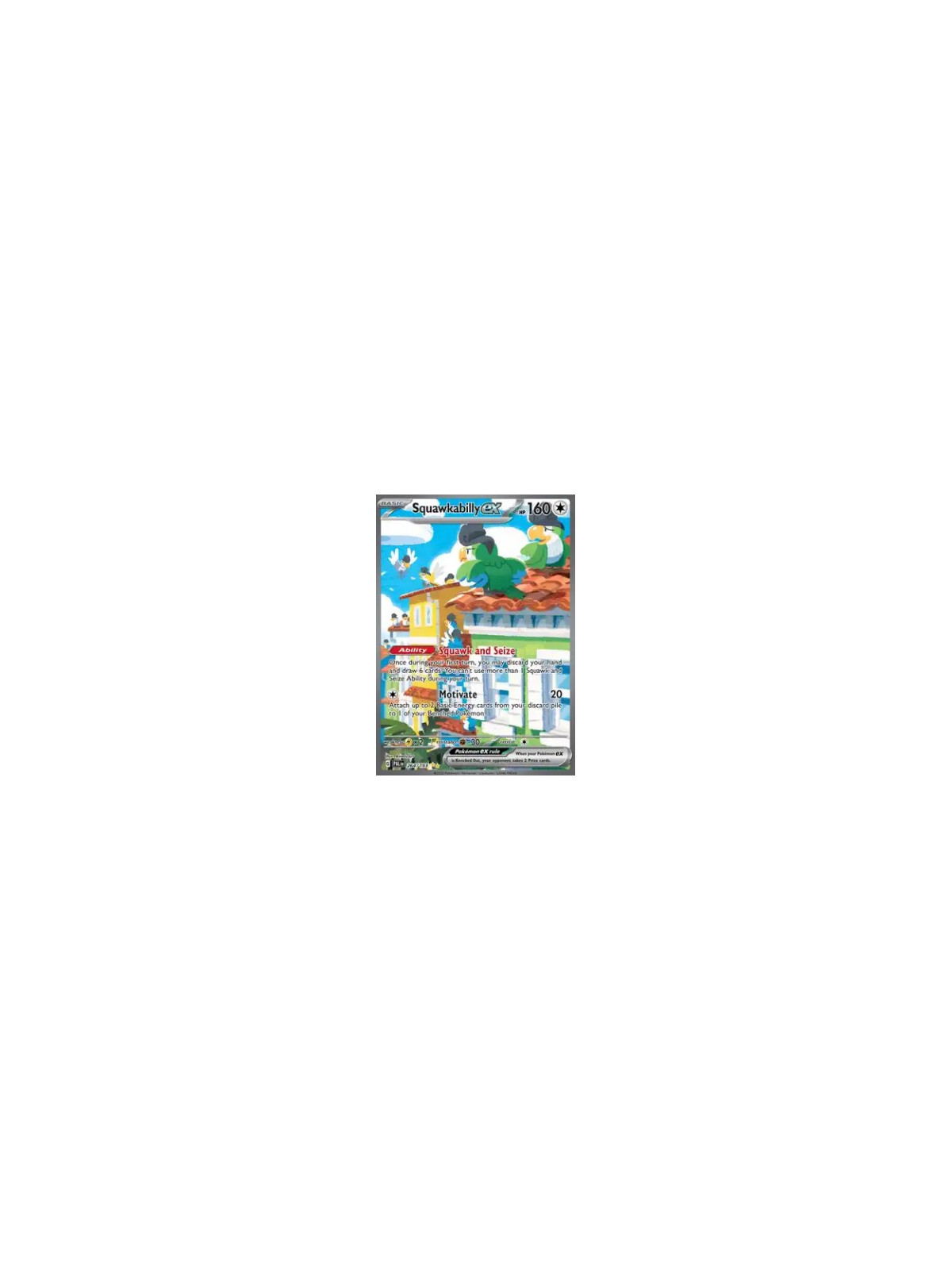 PAL 264 - Squawkabilly exPaldea Evolved Paldea Evolved€ 14,99 Paldea Evolved