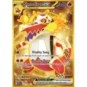 PAL 272 - Skeledirge ex PAL 272 - Skeledirge exPaldea Evolved Paldea Evolved€ 9,99 Paldea Evolved