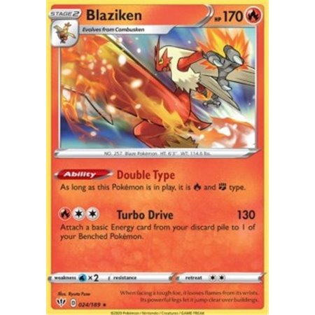 DAA 024 - Blaziken - Reverse Holo