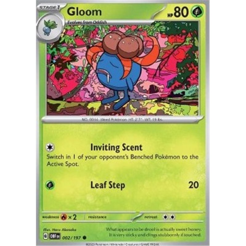 OBF 002 - Gloom - Reverse HoloObsidian Flames Obsidian Flames€ 0,35 Obsidian Flames