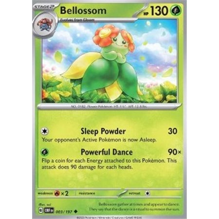 OBF 003 - Bellossom - Reverse HoloObsidian Flames Obsidian Flames€ 0,40 Obsidian Flames