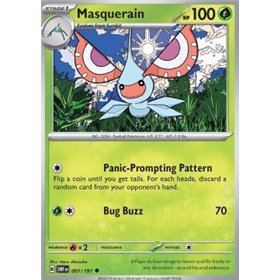 OBF 007 - Masquerain - Reverse Holo OBF 007 - Masquerain - Reverse Holo