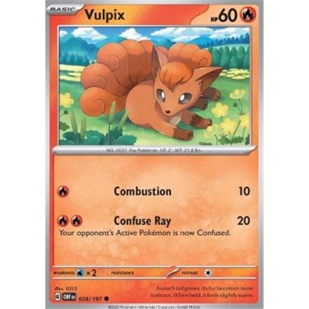 OBF 028 - Vulpix - Reverse HoloObsidian Flames Obsidian Flames€ 0,35 Obsidian Flames