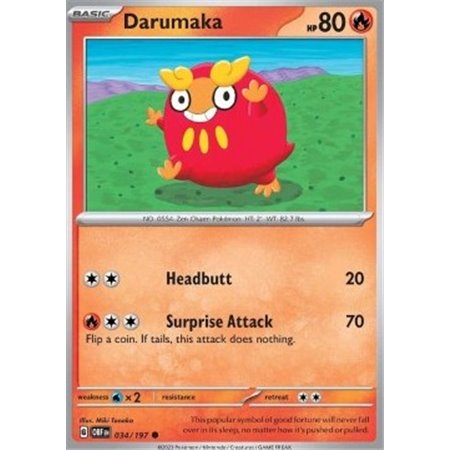 OBF 034 - Darumaka - Reverse HoloObsidian Flames Obsidian Flames€ 0,35 Obsidian Flames