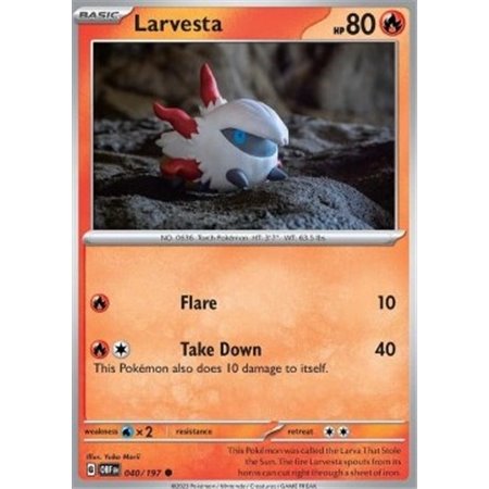 OBF 040 - Larvesta - Reverse Holo