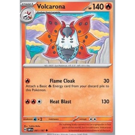 OBF 041 - Volcarona - Reverse Holo