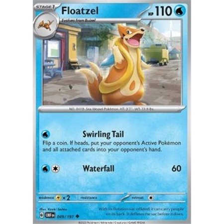 OBF 049 - Floatzel - Reverse Holo