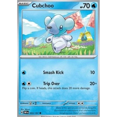 OBF 053 - Cubchoo - Reverse Holo