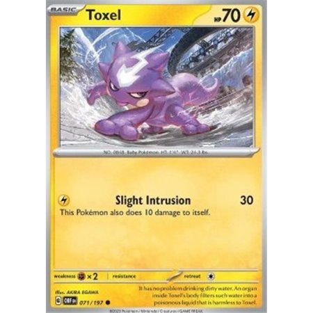 OBF 071 - Toxel - Reverse Holo