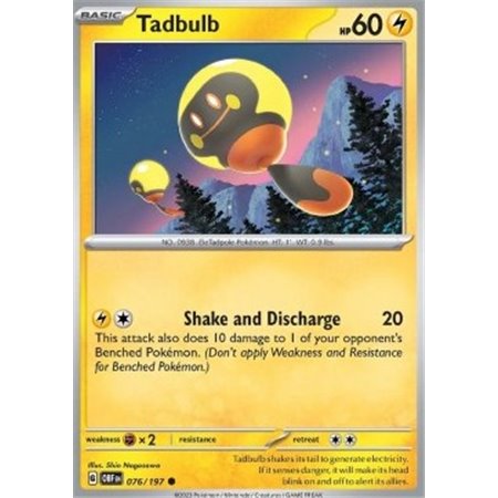 OBF 076 - Tadbulb - Reverse Holo