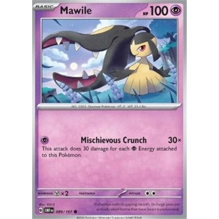 OBF 089 - Mawile - Reverse Holo