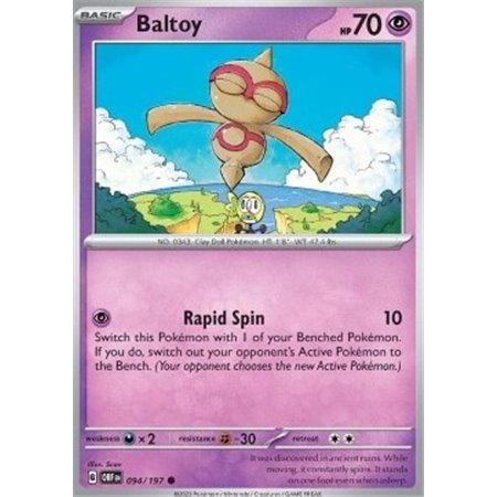 OBF 094 - Baltoy - Reverse Holo