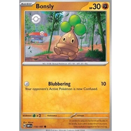 OBF 110 - Bonsly - Reverse Holo