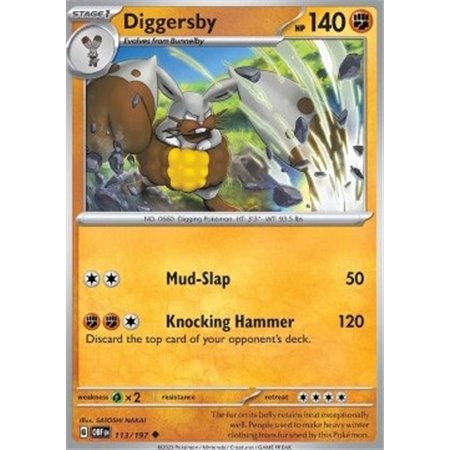 OBF 113 - Diggersby - Reverse Holo