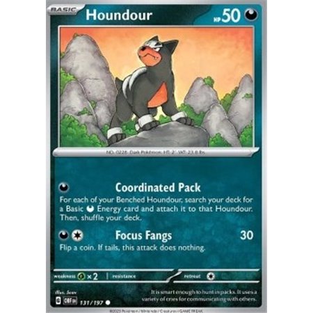 OBF 131 - Houndour - Reverse Holo