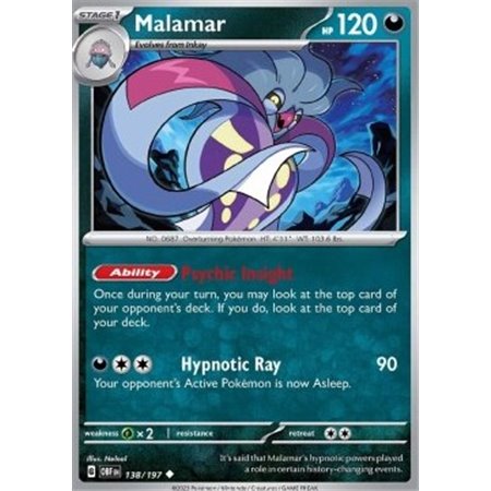 OBF 138 - Malamar - Reverse Holo